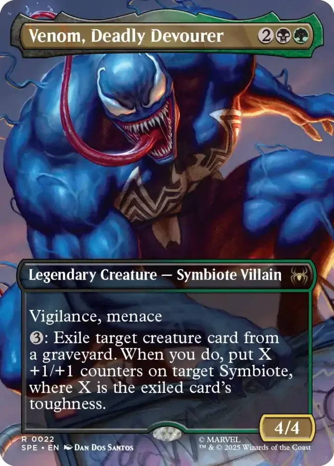 Venom, Deadly Devourer <borderless> [SPE]