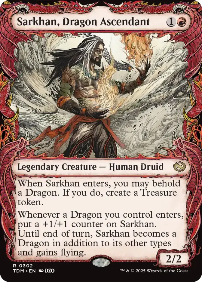 Sarkhan, Dragon Ascendant <showcase> [TDM]