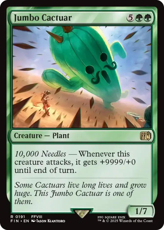 Jumbo Cactuar [FIN] (F)