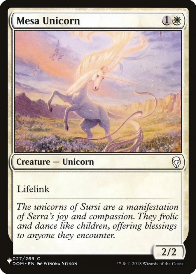 Mesa Unicorn [PLIST]