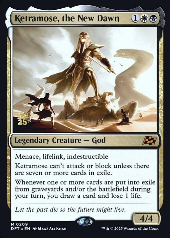 Ketramose, the New Dawn <prerelease> [DFT] (F)