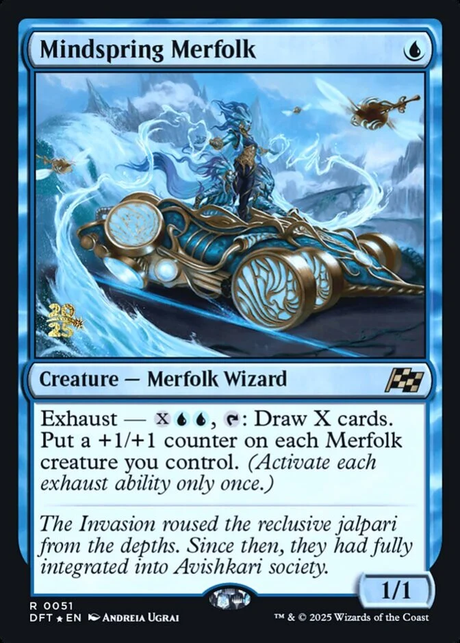 Mindspring Merfolk <prerelease> [DFT] (F)