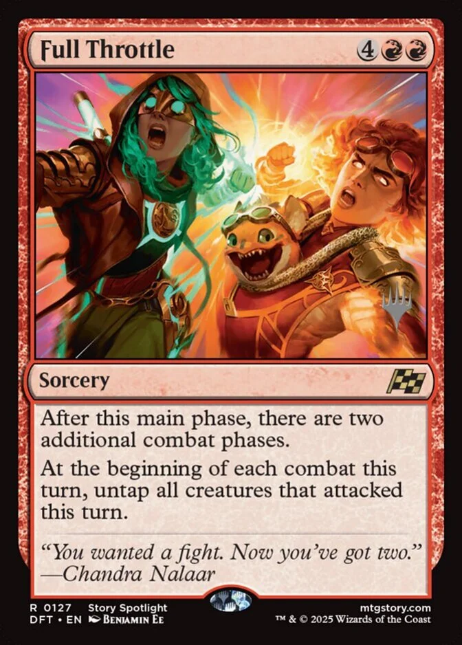 Full Throttle <planeswalker stamp> [DFT] (F)