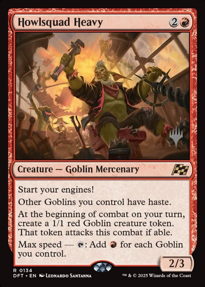 Howlsquad Heavy <planeswalker stamp> [DFT]