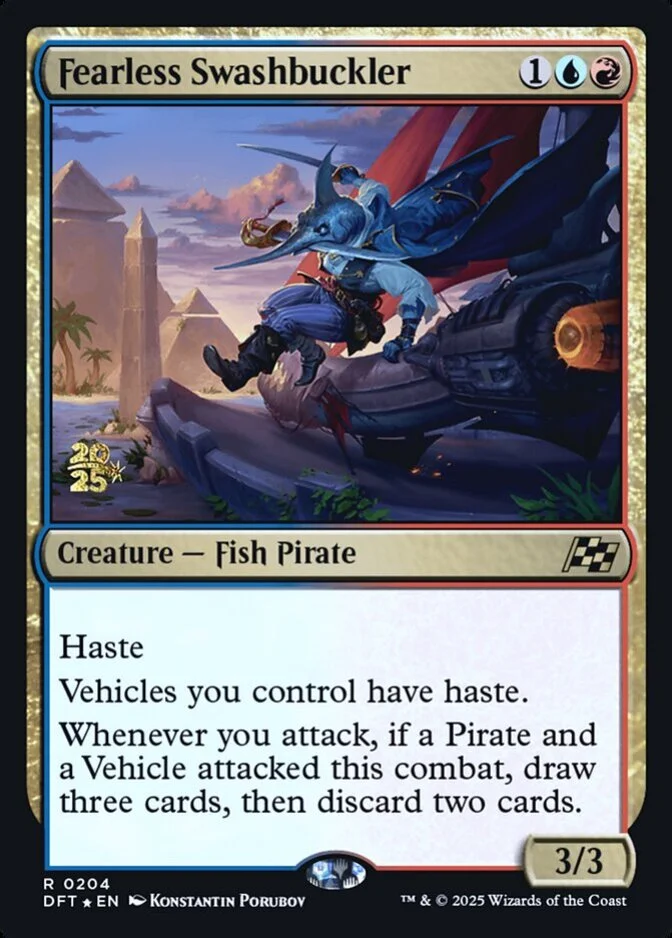 Fearless Swashbuckler <prerelease> [DFT] (F)