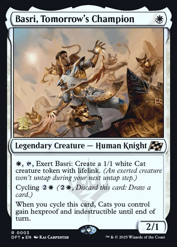 Basri, Tomorrow's Champion <prerelease> [DFT] (F)
