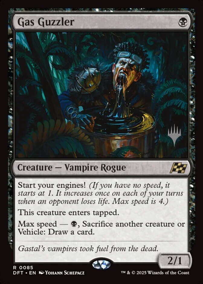 Gas Guzzler <planeswalker stamp> [DFT]