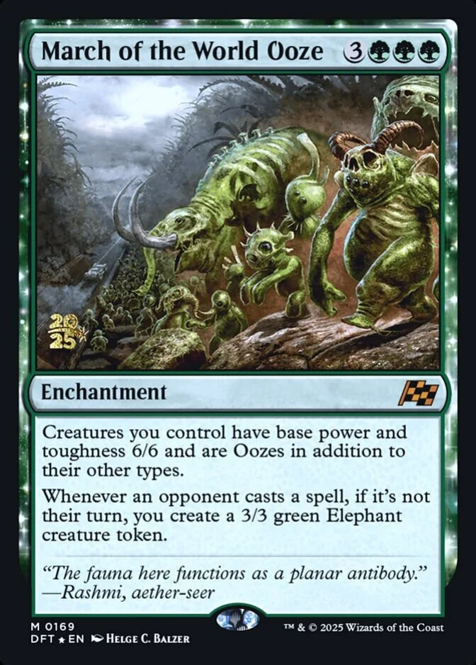 March of the World Ooze <prerelease> [DFT] (F)