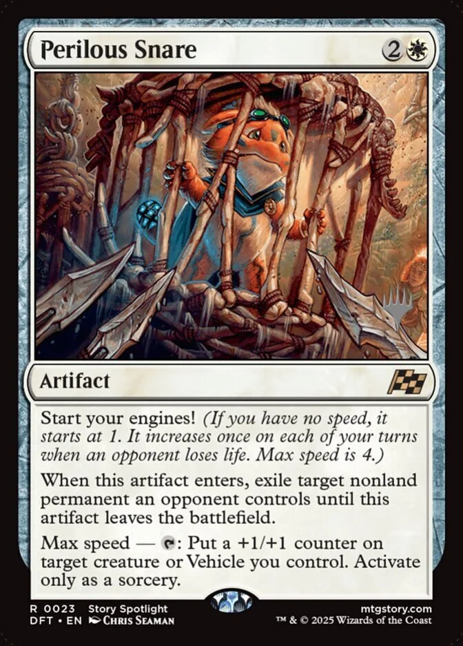 Perilous Snare <planeswalker stamp> [DFT]