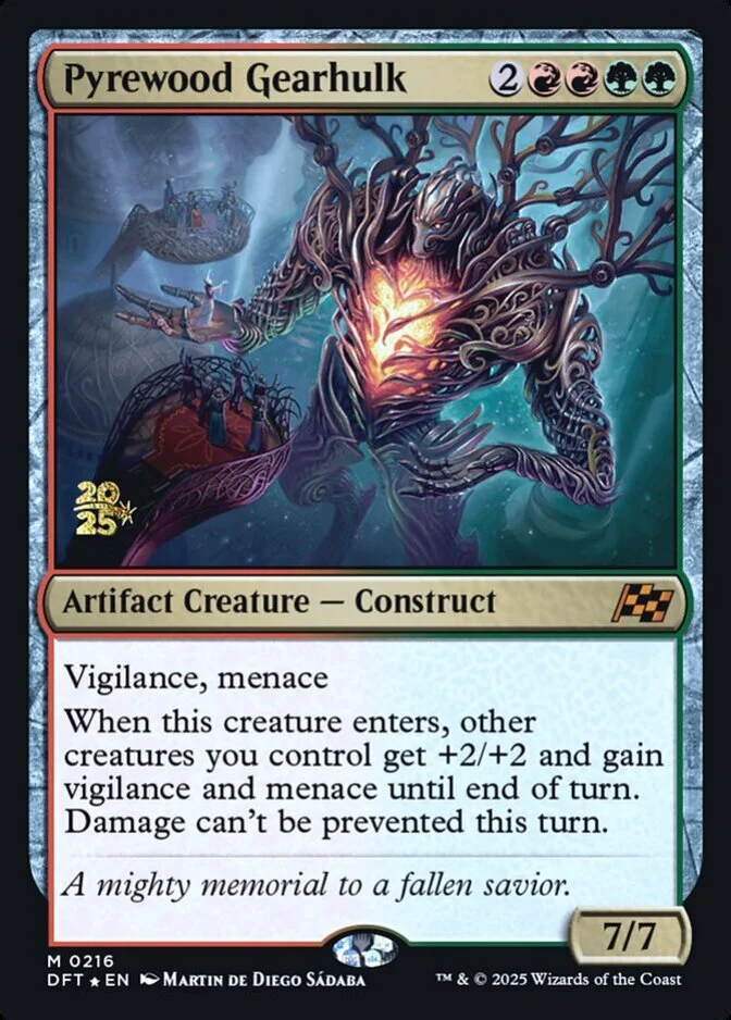 Pyrewood Gearhulk <prerelease> [DFT] (F)