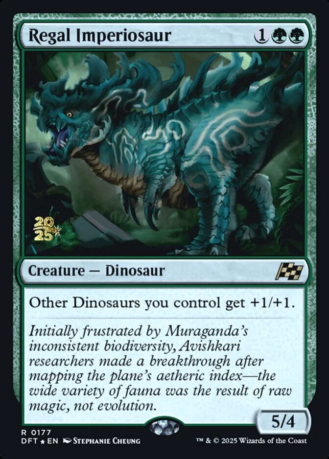 Regal Imperiosaur <prerelease> [DFT] (F)