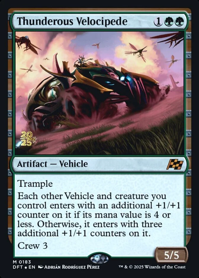 Thunderous Velocipede <prerelease> [DFT] (F)