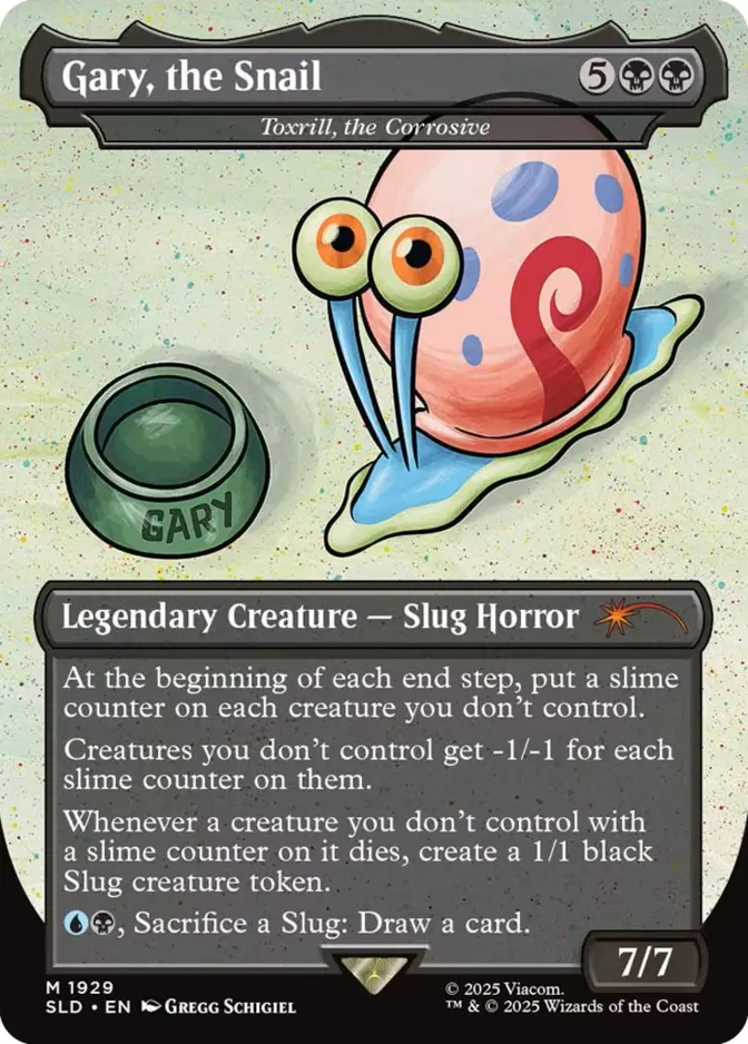 Toxrill, the Corrosive <Gary, the Snail - SpongeBob: Legends of Bikini Bottom> [SLD]