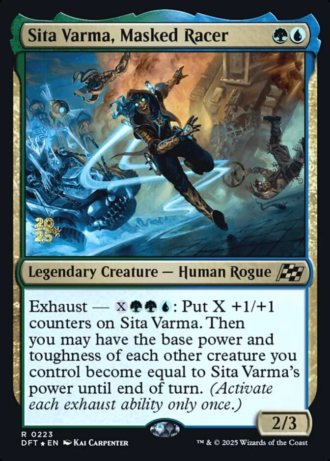 Sita Varma, Masked Racer <prerelease> [DFT] (F)