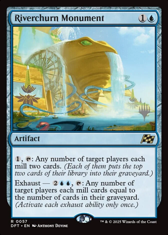Riverchurn Monument <planeswalker stamp> [DFT] (F)