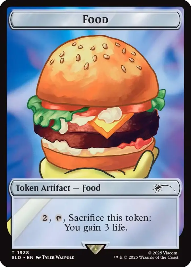 Food Token <Token - SpongeBob: Internet Sensation> [SLD]