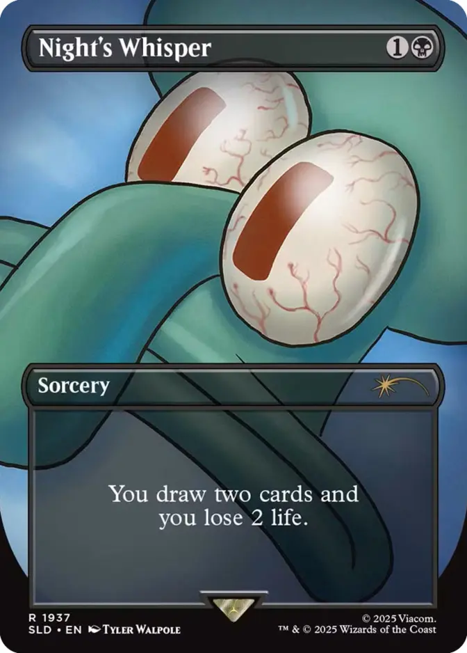 Night's Whisper <SpongeBob: Internet Sensation> [SLD]