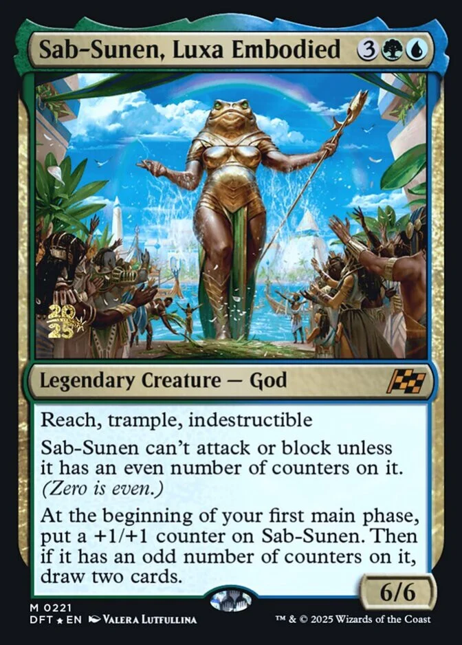 Sab-Sunen, Luxa Embodied <prerelease> [DFT] (F)