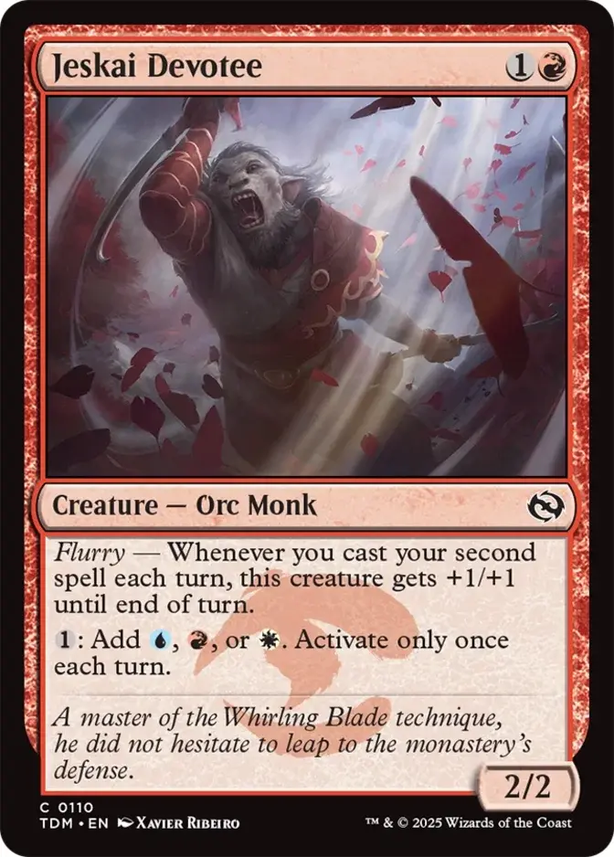 Jeskai Devotee [TDM]
