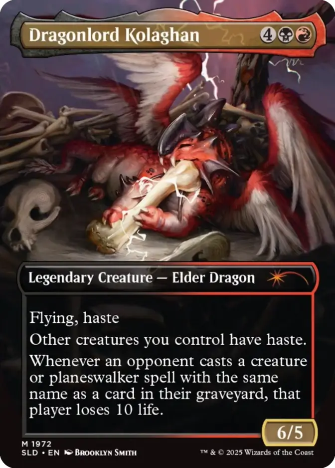 Dragonlord Kolaghan <They Grow Up So Fast - Alternate> [SLD]