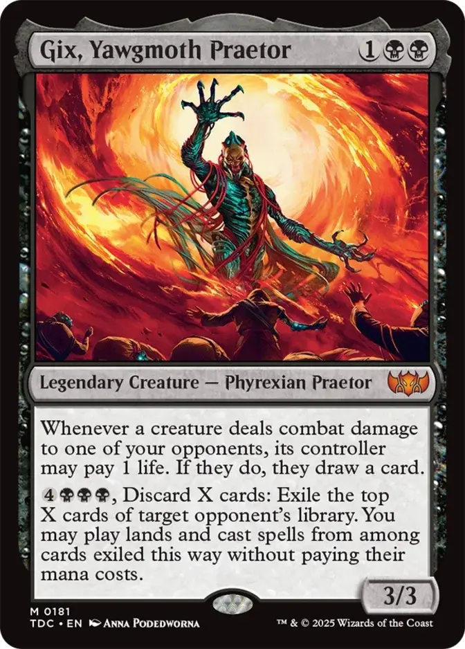 Gix, Yawgmoth Praetor [TDC]