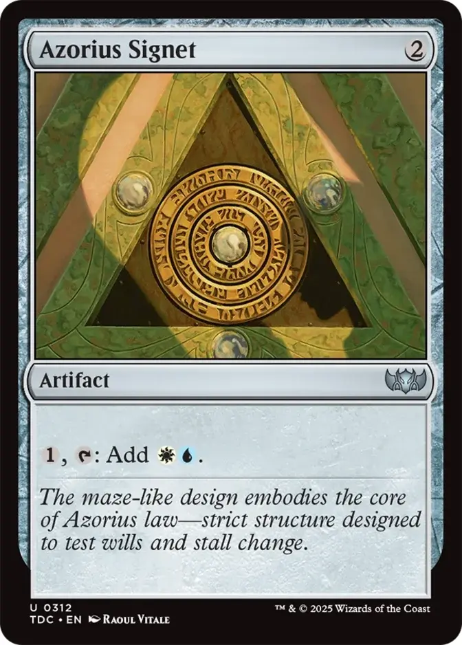 Azorius Signet [TDC]