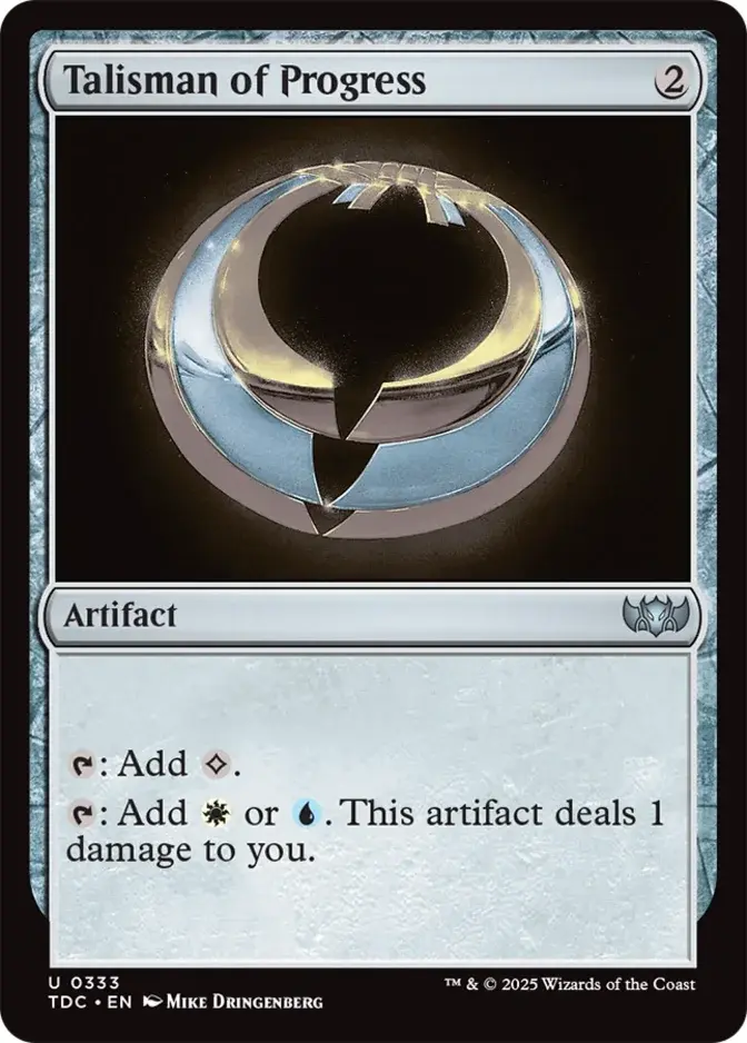 Talisman of Progress [TDC]