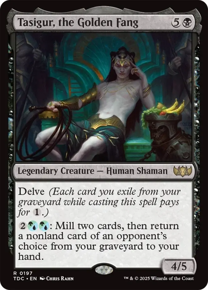 Tasigur, the Golden Fang [TDC]