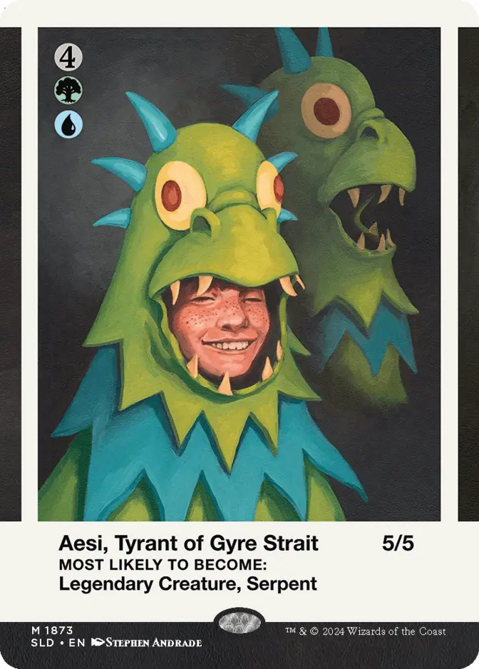 Aesi, Tyrant of Gyre Strait <Secret Lair High Class of 87> [SLD]
