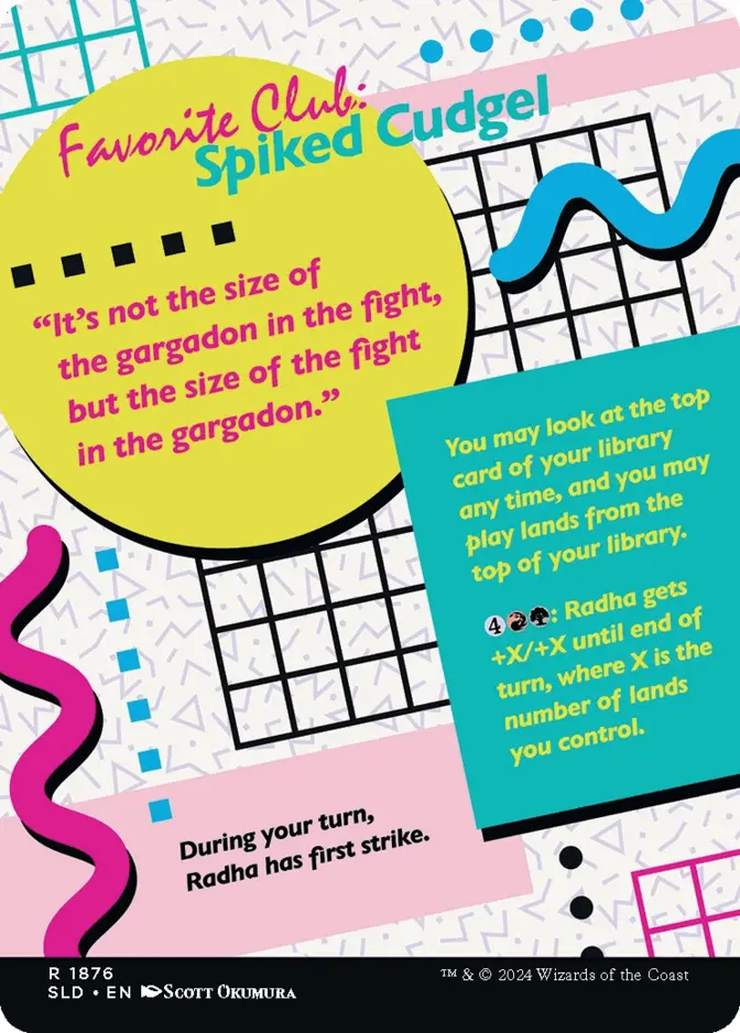 Radha, Heart of Keld <Secret Lair High Class of 87 - Alternate> [SLD]