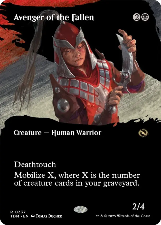 Avenger of the Fallen <borderless> [TDM] (F)