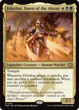Felothar, Dawn of the Abzan