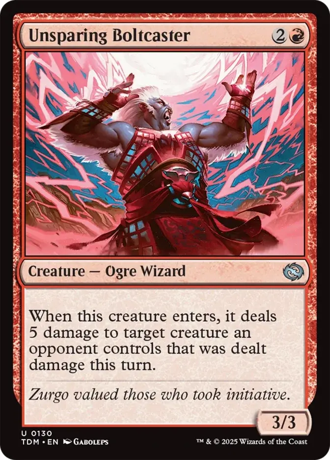 Unsparing Boltcaster [TDM]