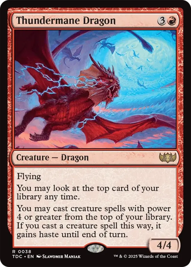 Thundermane Dragon [TDC]