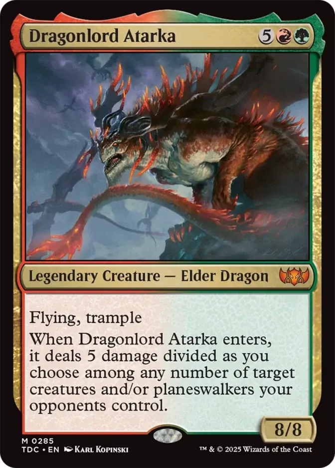 Dragonlord Atarka [TDC]