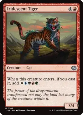 Iridescent Tiger