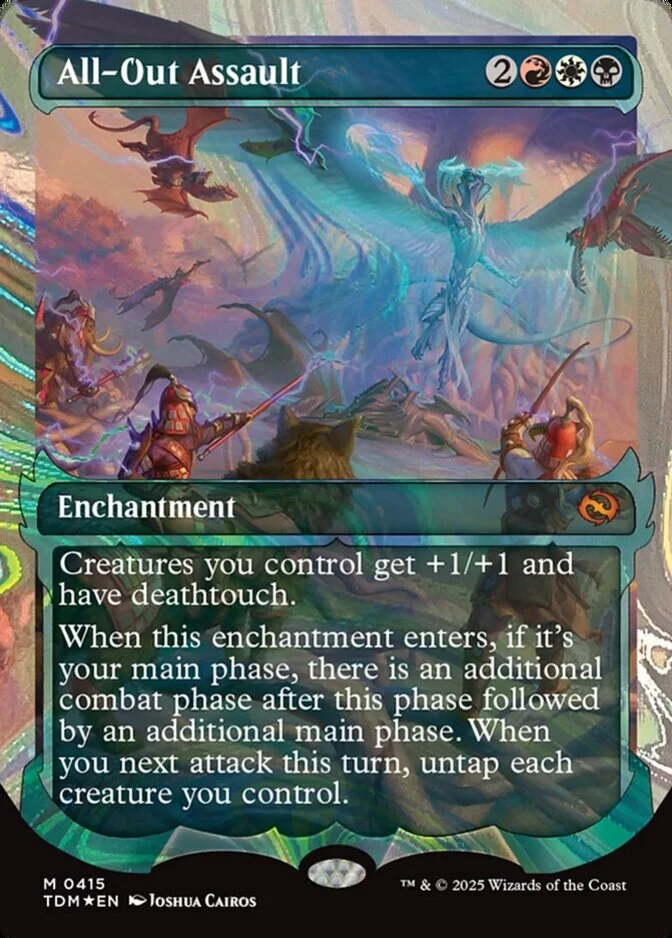 All-Out Assault <halo foil ghostfire> [TDM] (F)