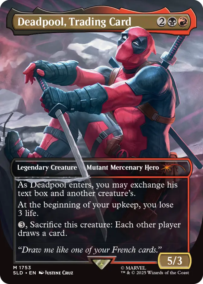 Deadpool, Trading Card <Deadpool> [SLD]