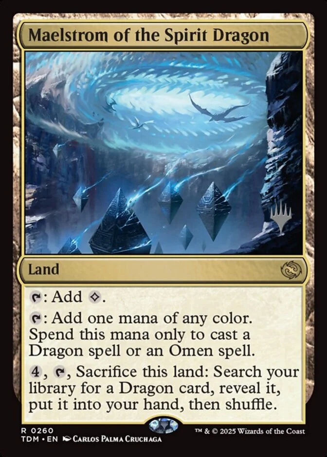 Maelstrom of the Spirit Dragon <planeswalker stamp> [TDM]
