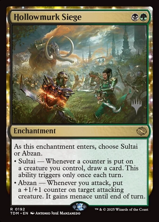 Hollowmurk Siege <planeswalker stamp> [TDM]