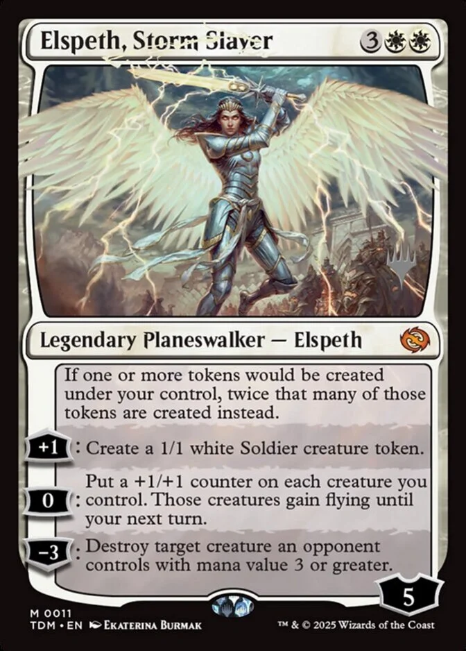 Elspeth, Storm Slayer <planeswalker stamp> [TDM]