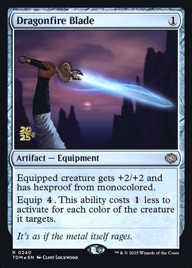 Dragonfire Blade <prerelease> [TDM] (F)