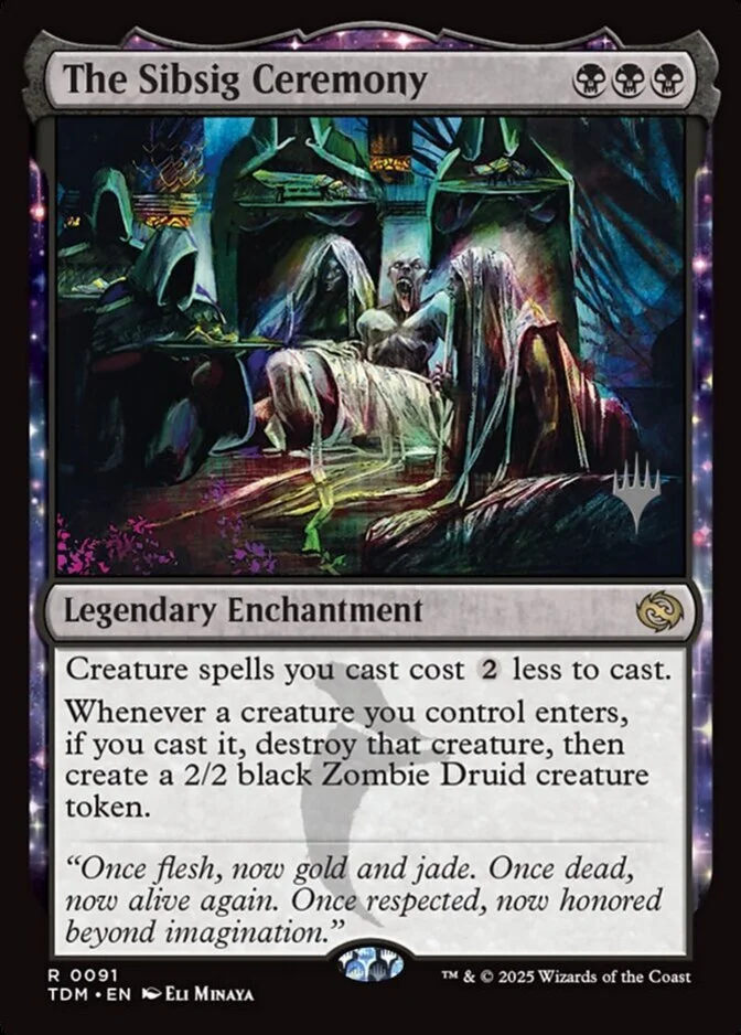 The Sibsig Ceremony <planeswalker stamp> [TDM]