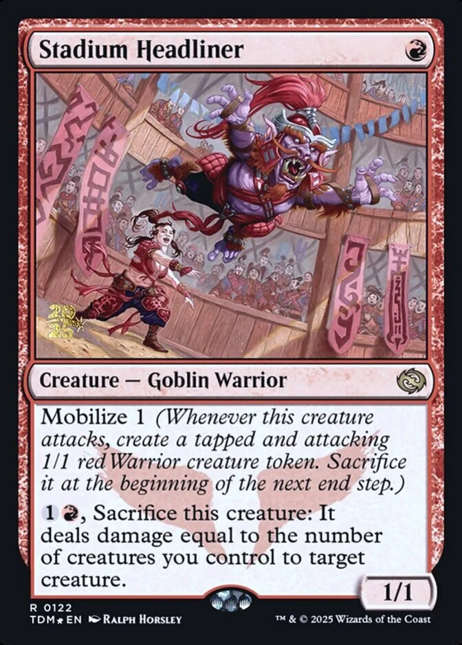 Stadium Headliner <prerelease> [TDM] (F)