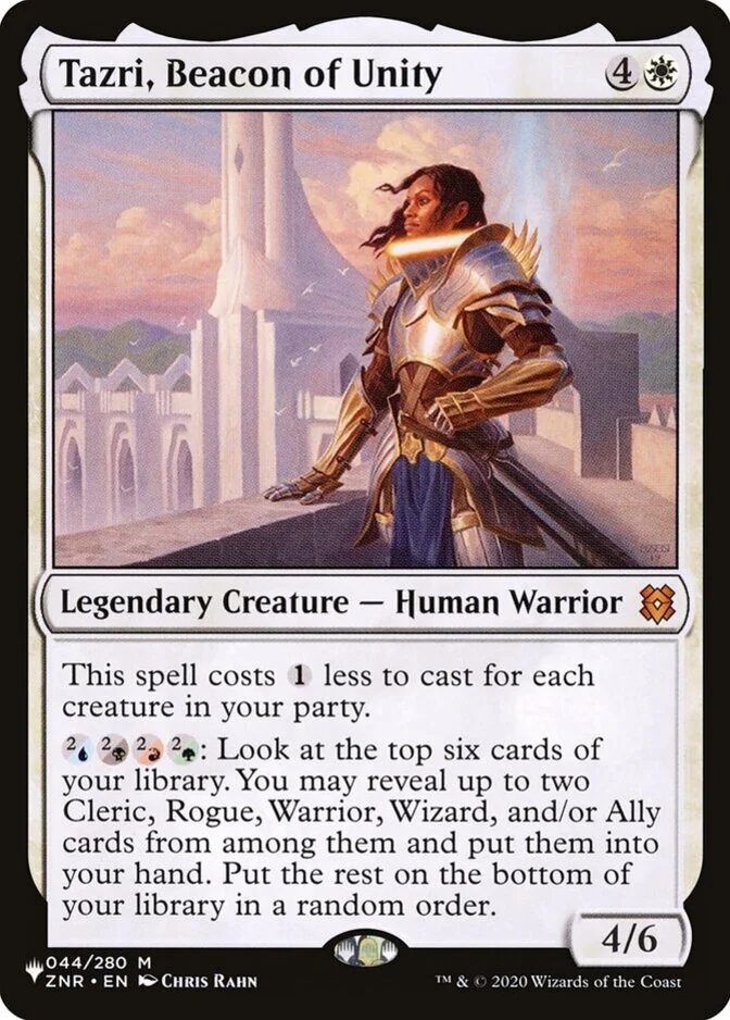 Tazri, Beacon of Unity [PLIST]