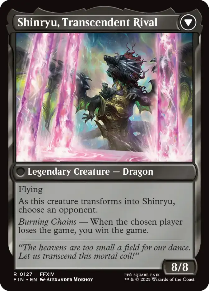 Shinryu, Transcendent Rival [FIN]