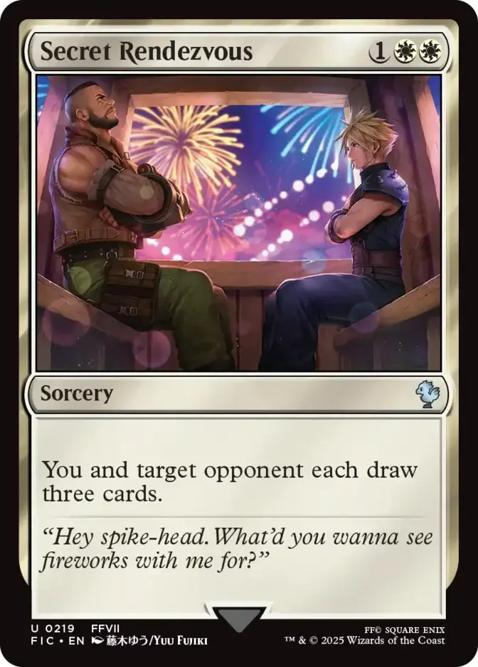 Secret Rendezvous <Barret> [FIC]