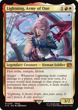 Lightning, Army of One