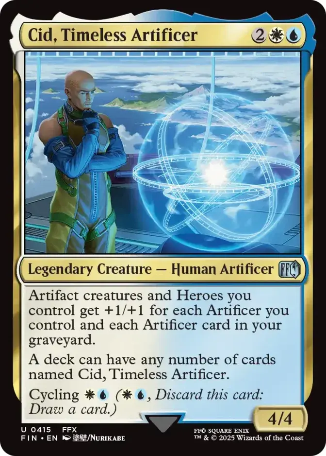 Cid, Timeless Artificer <X> [FIN]
