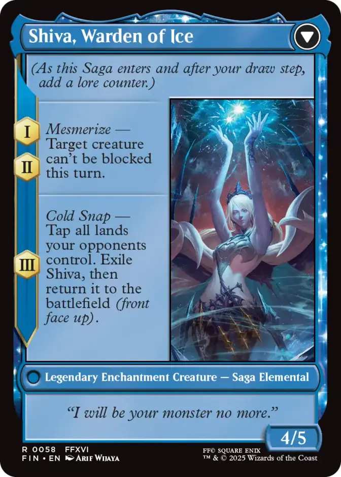 Shiva, Warden of Ice [FIN]